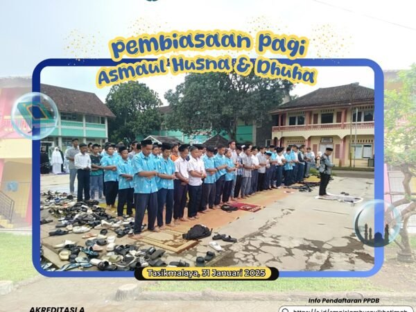Pembiasaan di Pagi Hari: Pembacaan Asmaul Husna dan Sholat Duha Berjamaah