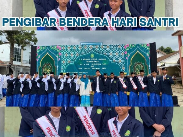 Pengibar Bendera Hari Santri Nasional